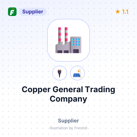 Copper General Trading Company – summary card, no photo uploaded yet