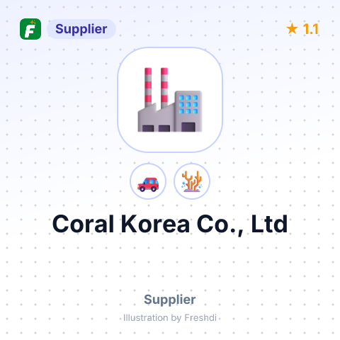 Coral Korea Co., Ltd – summary card, no photo uploaded yet