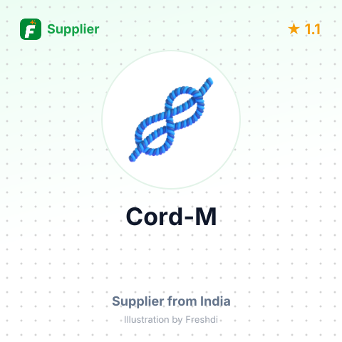 Cord-M  – summary card, no photo uploaded yet