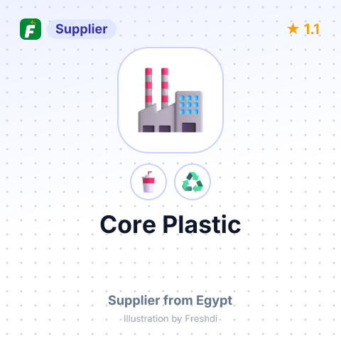Core Plastic – summary card, no photo uploaded yet