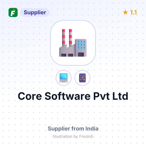 Core Software Pvt Ltd – summary card, no photo uploaded yet
