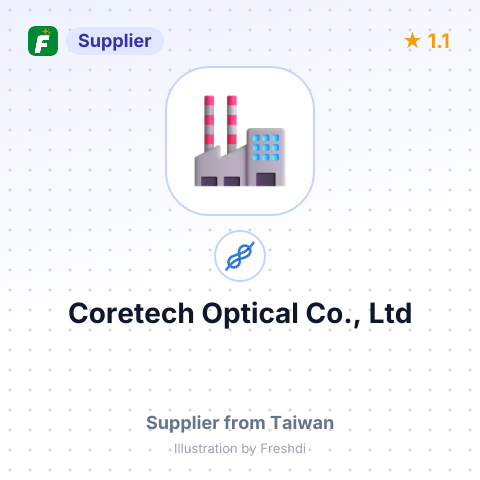 Coretech Optical Co., Ltd – summary card, no photo uploaded yet
