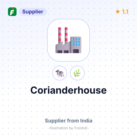 Corianderhouse  – summary card, no photo uploaded yet