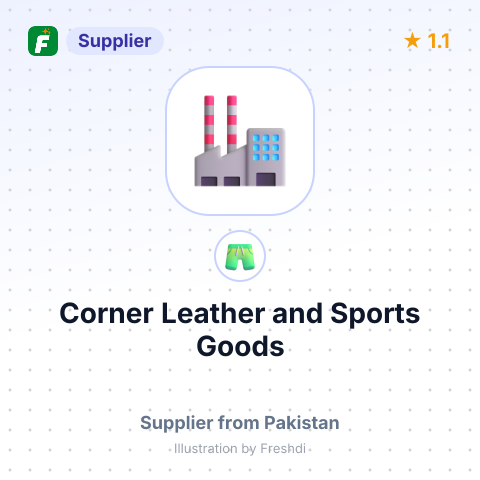 Corner Leather and Sports Goods – summary card, no photo uploaded yet