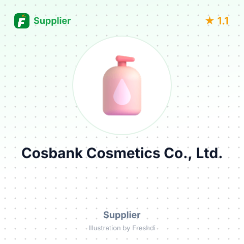 Cosbank Cosmetics Co., Ltd. – summary card, no photo uploaded yet