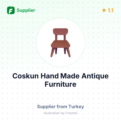 Coskun Hand Made Antique Furniture – summary card, no photo uploaded yet