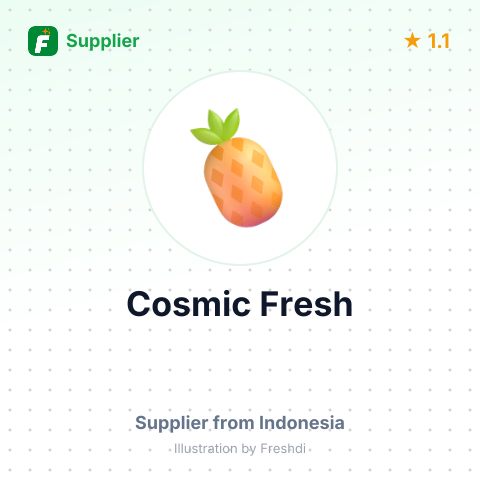 Cosmic Fresh  – summary card, no photo uploaded yet