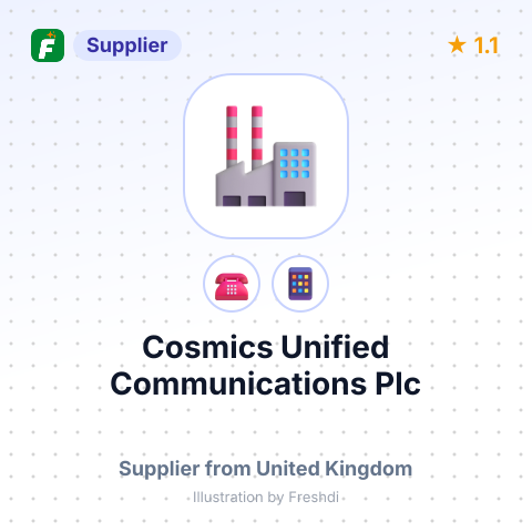 Cosmics Unified Communications Plc – summary card, no photo uploaded yet