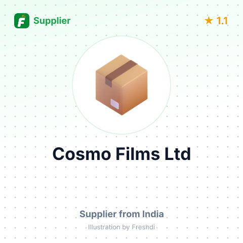 Cosmo Films Ltd – summary card, no photo uploaded yet