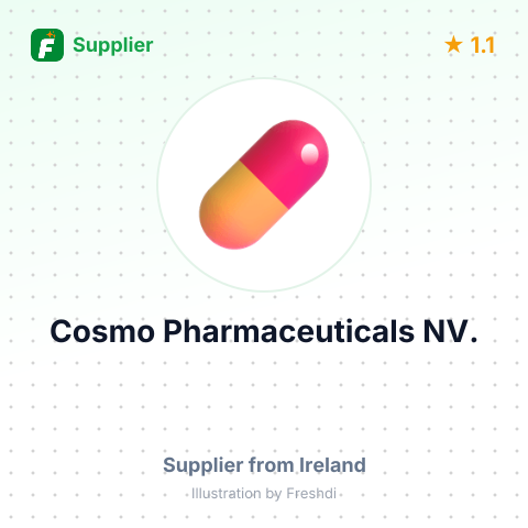 Cosmo Pharmaceuticals NV.  – summary card, no photo uploaded yet