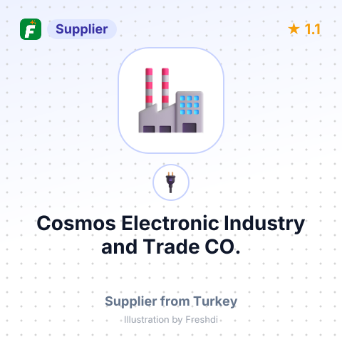 Cosmos Electronic Industry and Trade CO. – summary card, no photo uploaded yet