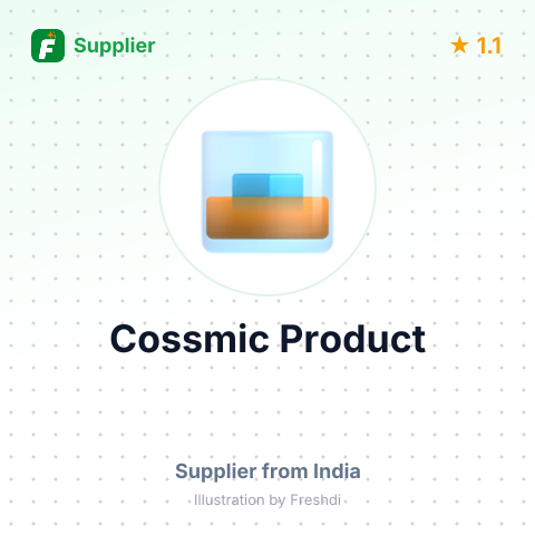 Cossmic Product – summary card, no photo uploaded yet