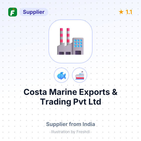 Costa Marine Exports & Trading Pvt Ltd – summary card, no photo uploaded yet