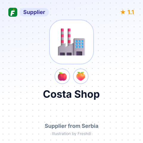 Costa Shop  – summary card, no photo uploaded yet