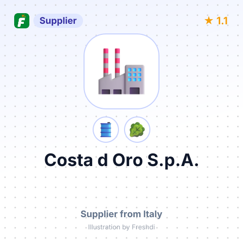 Costa d Oro S.p.A. – summary card, no photo uploaded yet
