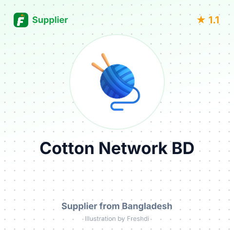 Cotton Network BD – summary card, no photo uploaded yet
