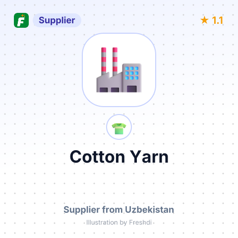 Cotton Yarn – summary card, no photo uploaded yet