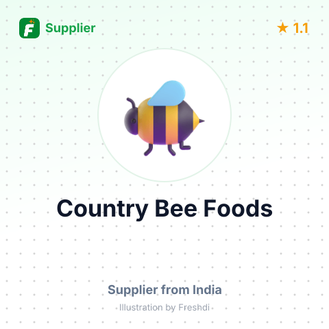 Country Bee Foods  – summary card, no photo uploaded yet