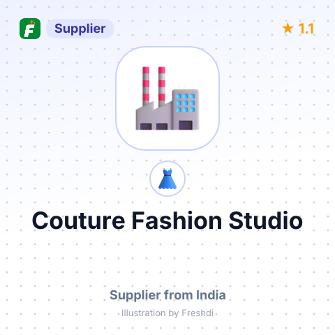 Couture Fashion Studio – summary card, no photo uploaded yet