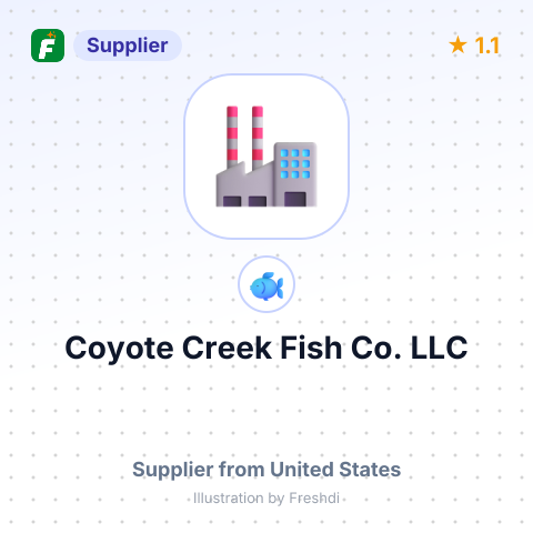 Coyote Creek Fish Co. LLC – summary card, no photo uploaded yet