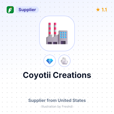 Coyotii Creations – summary card, no photo uploaded yet