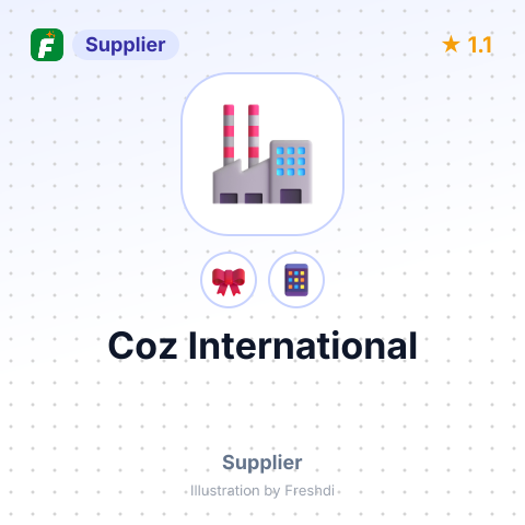 Coz International – summary card, no photo uploaded yet