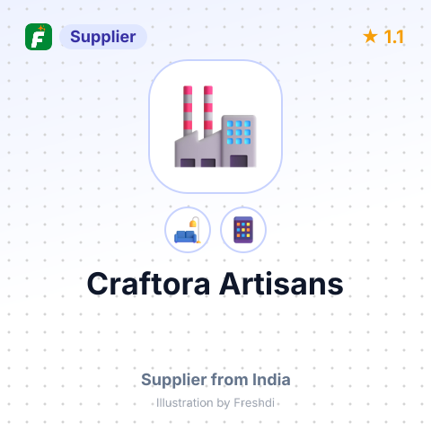 Craftora Artisans – summary card, no photo uploaded yet
