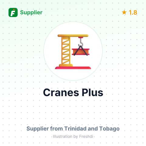 Cranes Plus – summary card, no photo uploaded yet