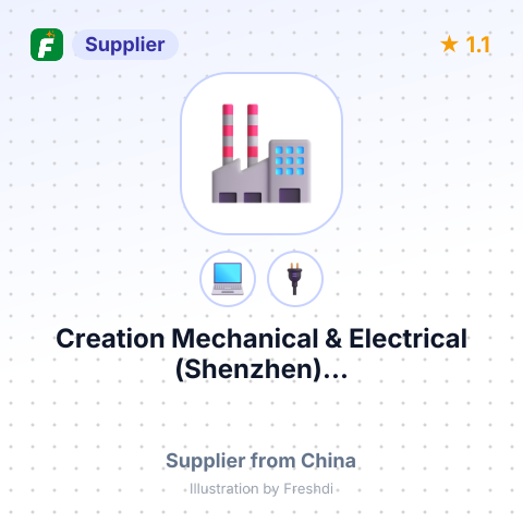 Creation Mechanical & Electrical (Shenzhen)... – summary card, no photo uploaded yet