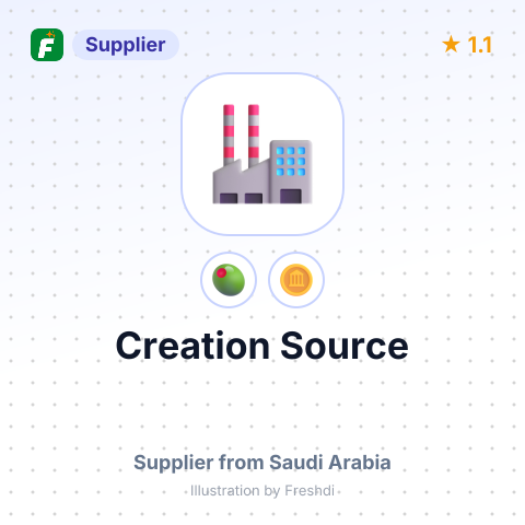 Creation Source  – summary card, no photo uploaded yet