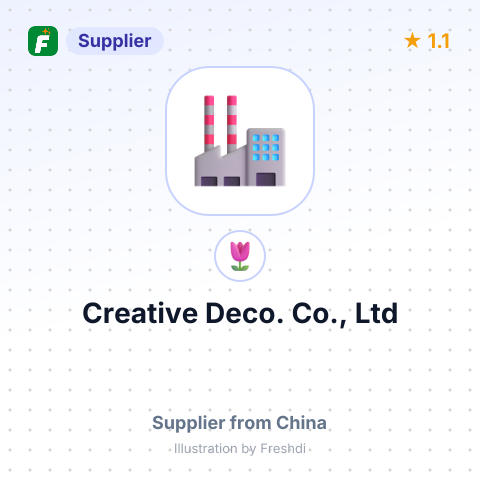Creative Deco. Co., Ltd – summary card, no photo uploaded yet