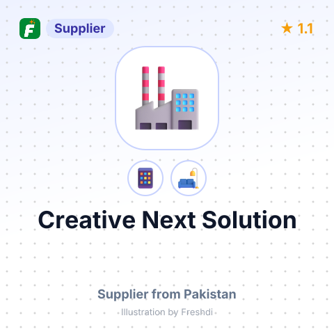 Creative Next Solution – summary card, no photo uploaded yet