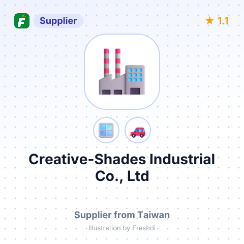 Creative-Shades Industrial Co., Ltd – summary card, no photo uploaded yet