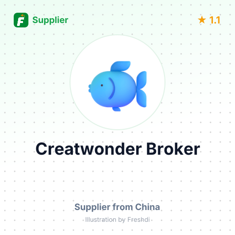 Creatwonder Broker – summary card, no photo uploaded yet