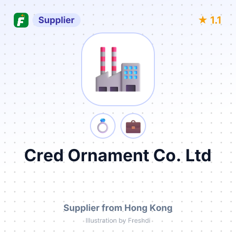 Cred Ornament Co. Ltd – summary card, no photo uploaded yet