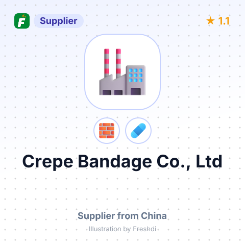 Crepe Bandage Co., Ltd – summary card, no photo uploaded yet