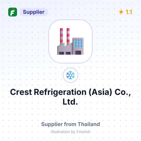 Crest Refrigeration (Asia) Co., Ltd. – summary card, no photo uploaded yet