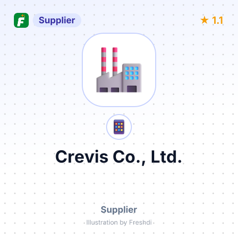 Crevis Co., Ltd. – summary card, no photo uploaded yet