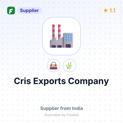 Cris Exports Company – summary card, no photo uploaded yet