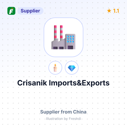 Crisanik Imports&Exports – summary card, no photo uploaded yet