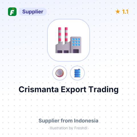 Crismanta Export Trading – summary card, no photo uploaded yet