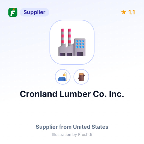 Cronland Lumber Co. Inc. – summary card, no photo uploaded yet
