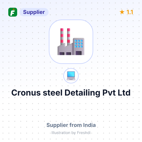 Cronus steel Detailing Pvt Ltd – summary card, no photo uploaded yet