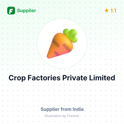 Crop Factories Private Limited  – summary card, no photo uploaded yet