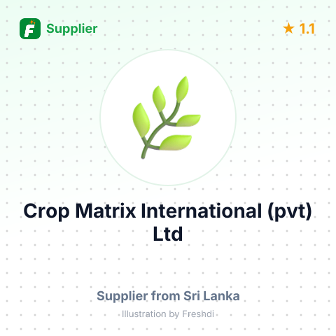 Crop Matrix International (pvt) Ltd  – summary card, no photo uploaded yet