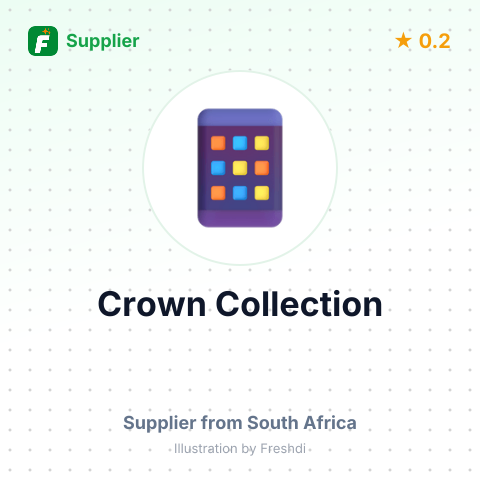 Crown Collection – summary card, no photo uploaded yet