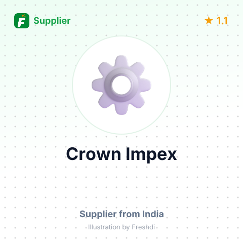 Crown Impex – summary card, no photo uploaded yet