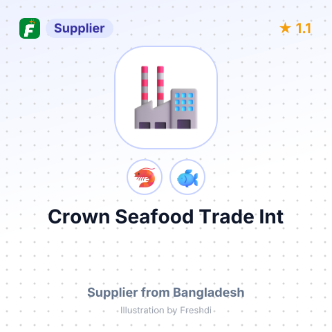 Crown Seafood Trade Int – summary card, no photo uploaded yet