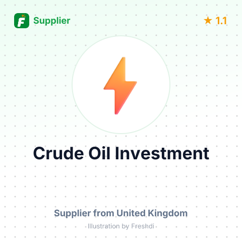 Crude Oil Investment – summary card, no photo uploaded yet