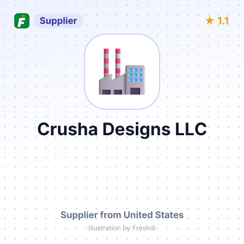 Crusha Designs LLC – summary card, no photo uploaded yet
